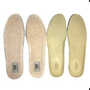NEW UGG Men Twinsole Wool & Leather Two Pair Insole Set